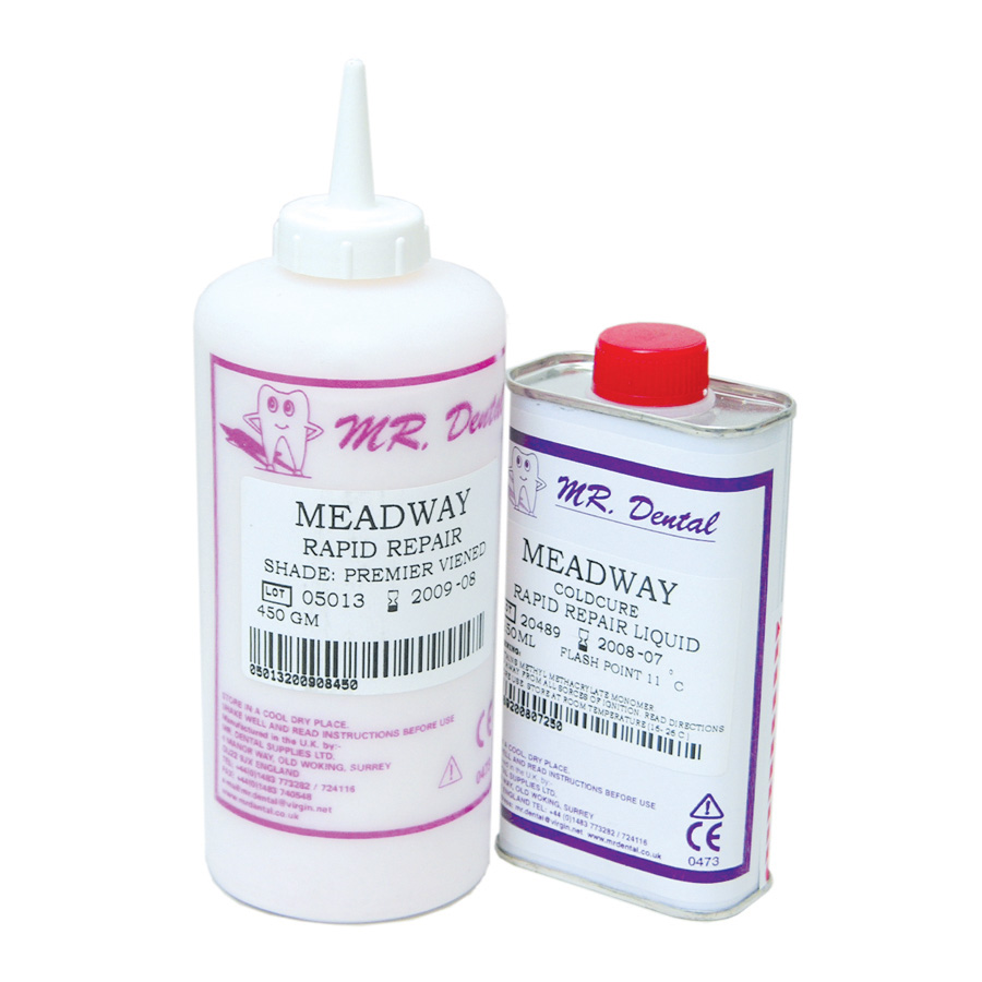 Mr Dental-Meadway-Rapid-Repair-Cold-Cure-Kit-1Lb-P-L(Premer-Veined)